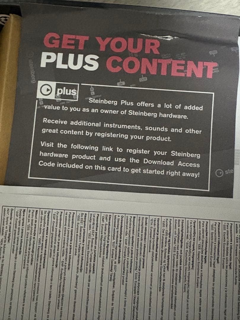 Steinberg UR 22C オーディオインターフェイス