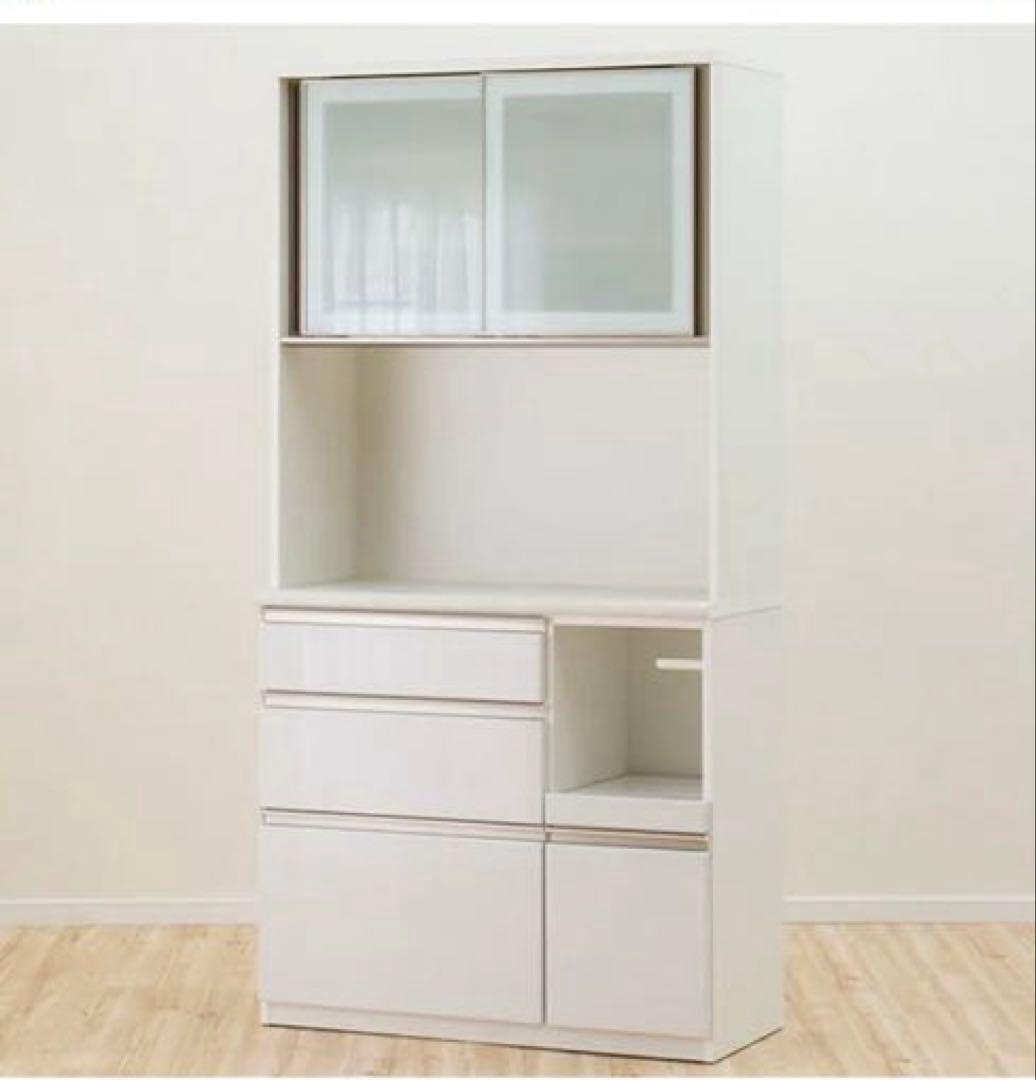 値下げ】ニトリ キッキンボード アルミナ2 140KB WH【10/18まで