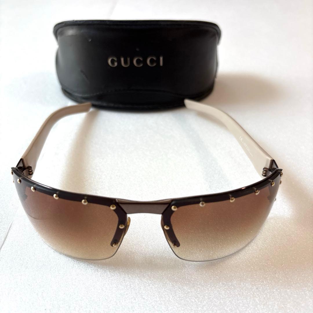 【最終お値下げ】GUCCI グラデーションブラウン サングラス ケース付き
