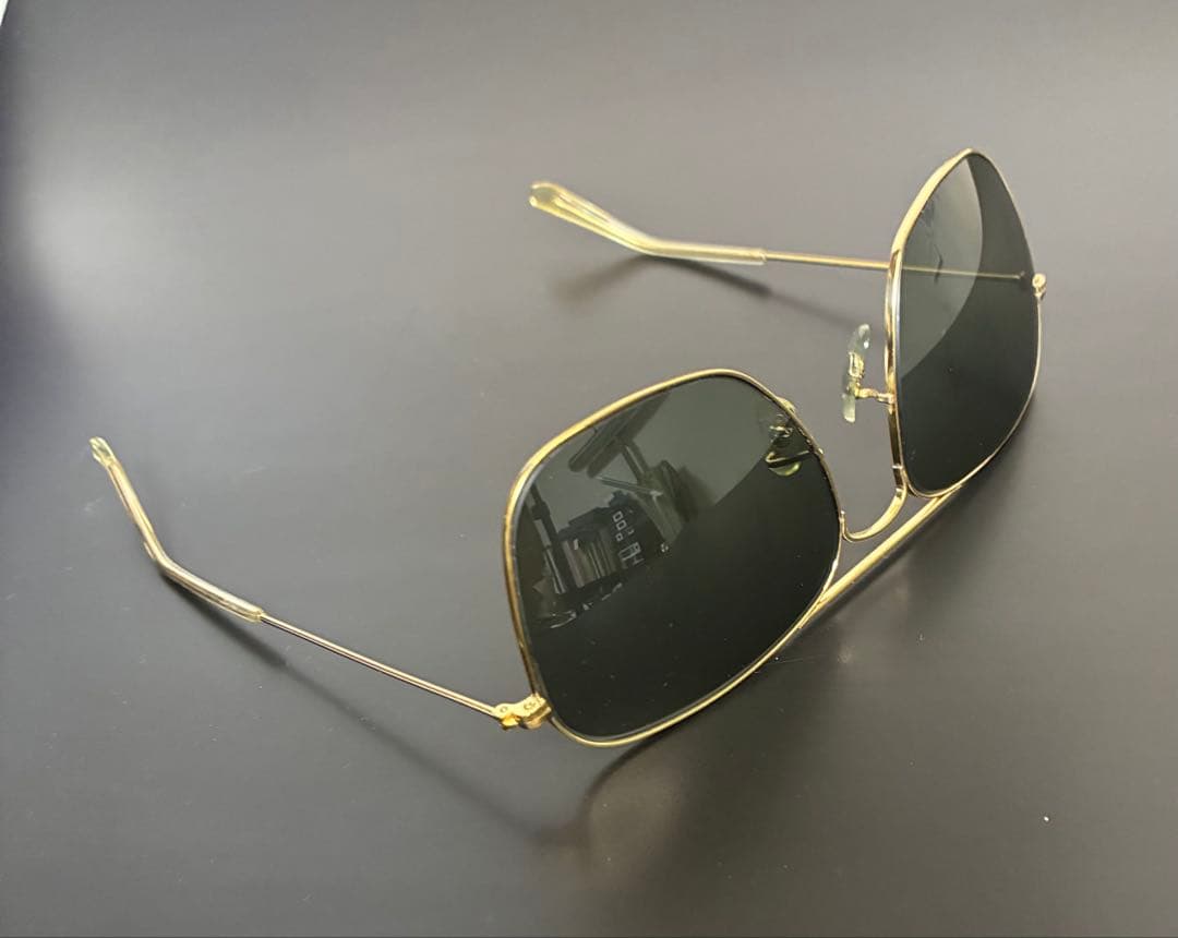 【激レア美品】Ray-Ban Caravan 1/30 10K GO USA
