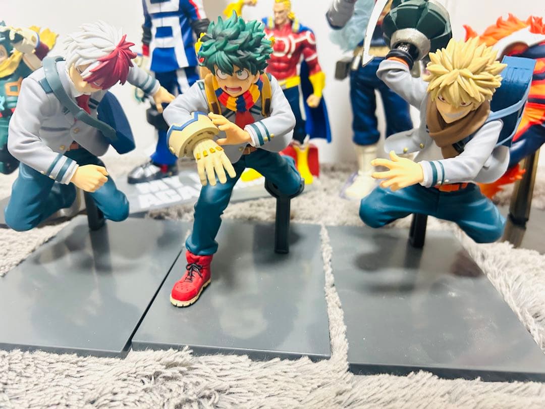 ヒロアカ フィギュア まとめ売り 【ランダムでキーホルダーも