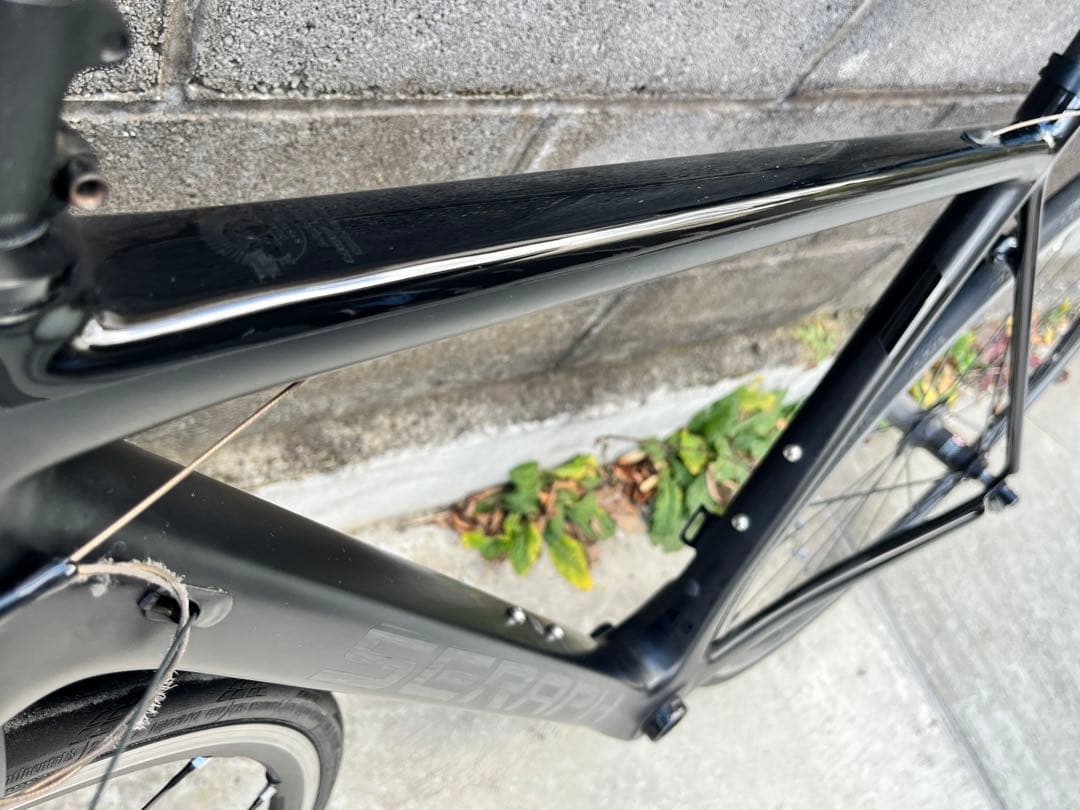 すごいごいすー　美品軽量カーボンフレーム+レーシングゼロ