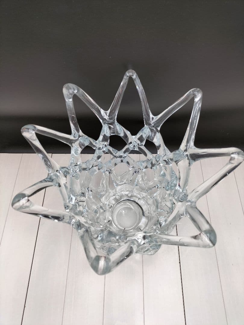 ガラスフラワーベース◇インテリア雑貨◇置物◇オブジェ◇I−2507FB20