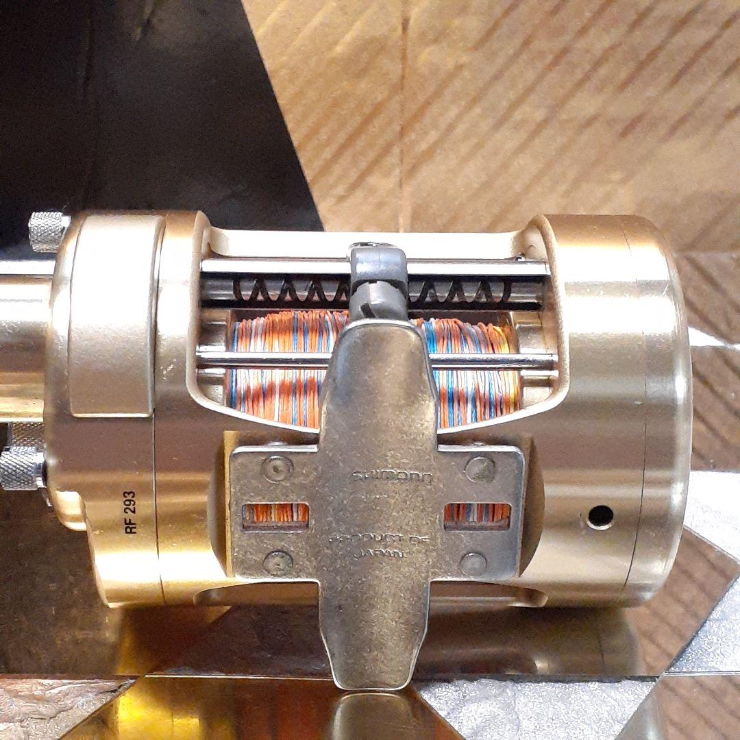 シマノ カルカッタ デジタナSLS 3000 船用 タイラバ ベイトリール 美品