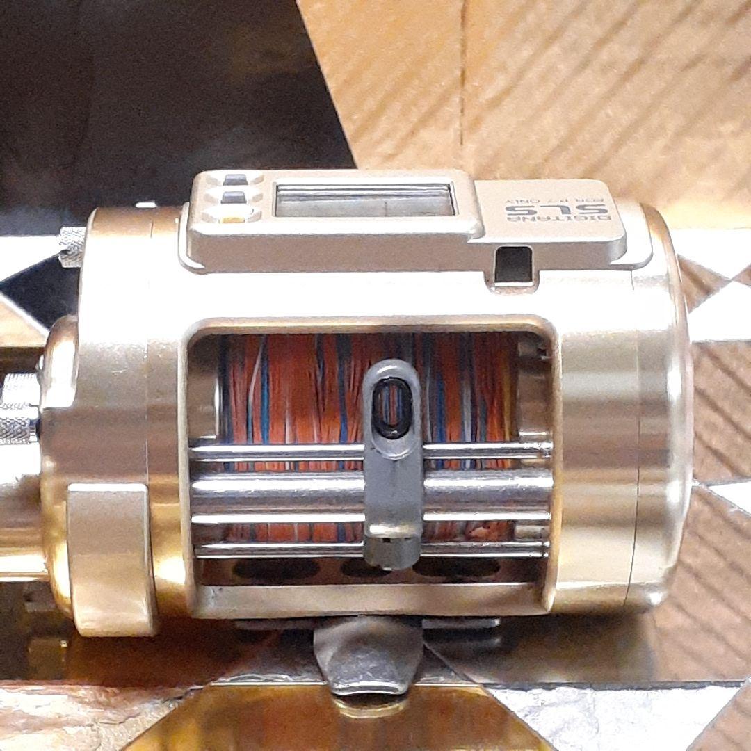 シマノ カルカッタ デジタナSLS 3000 船用 タイラバ ベイトリール 美品