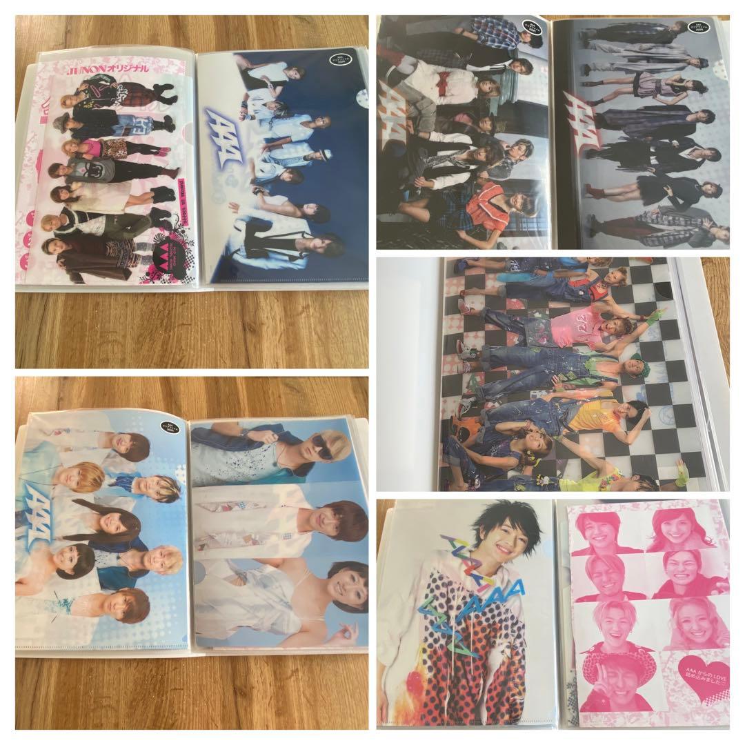 AAA クリアファイル 34枚まとめて