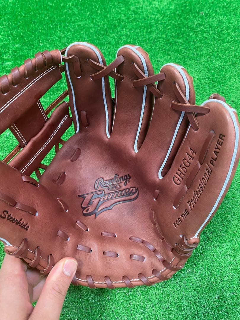 【新品】 Rawlings 硬式グローブ ブラウン