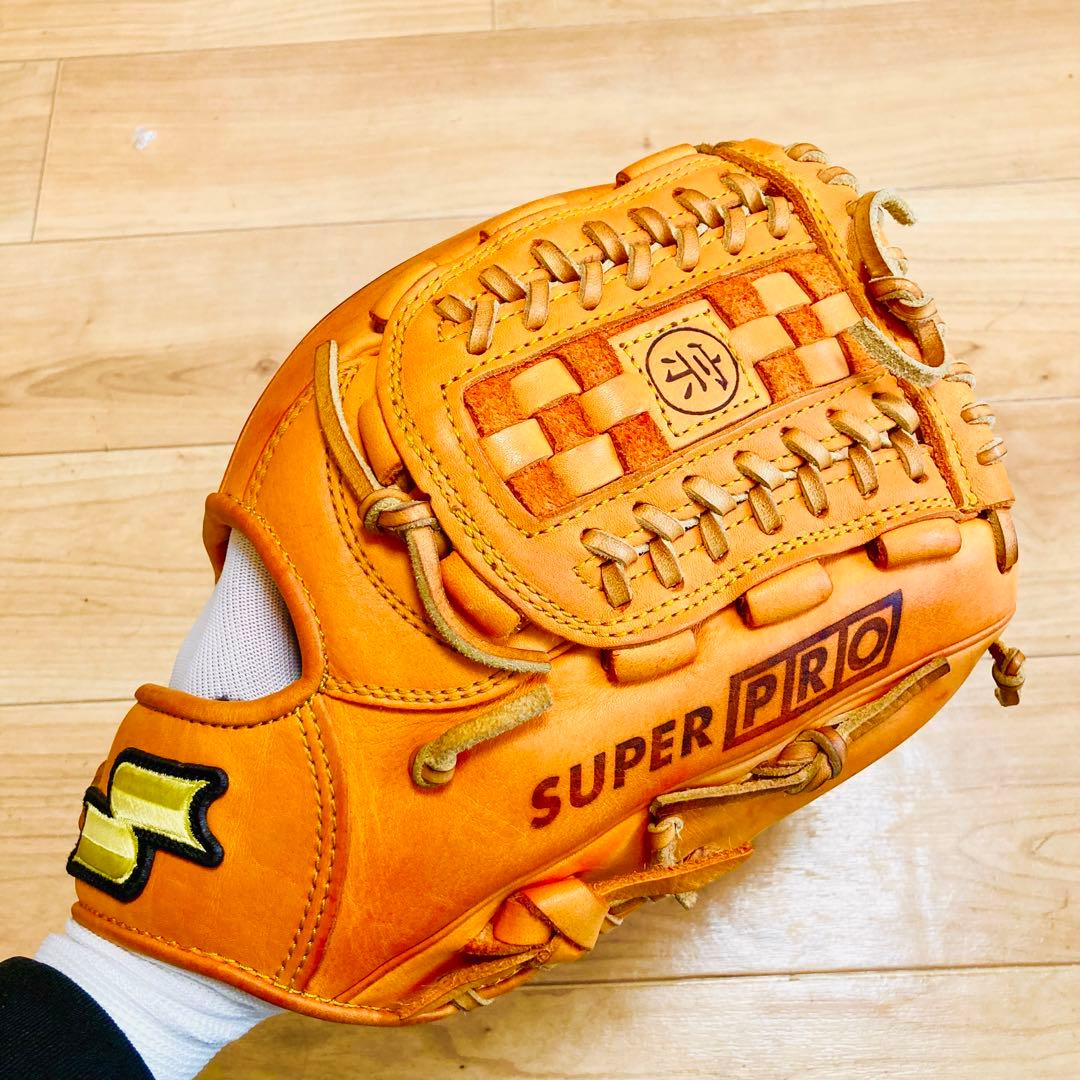 匿名配送】SSK 川崎宗則モデル 宗刻印入り 一般軟式グローブ 右利き