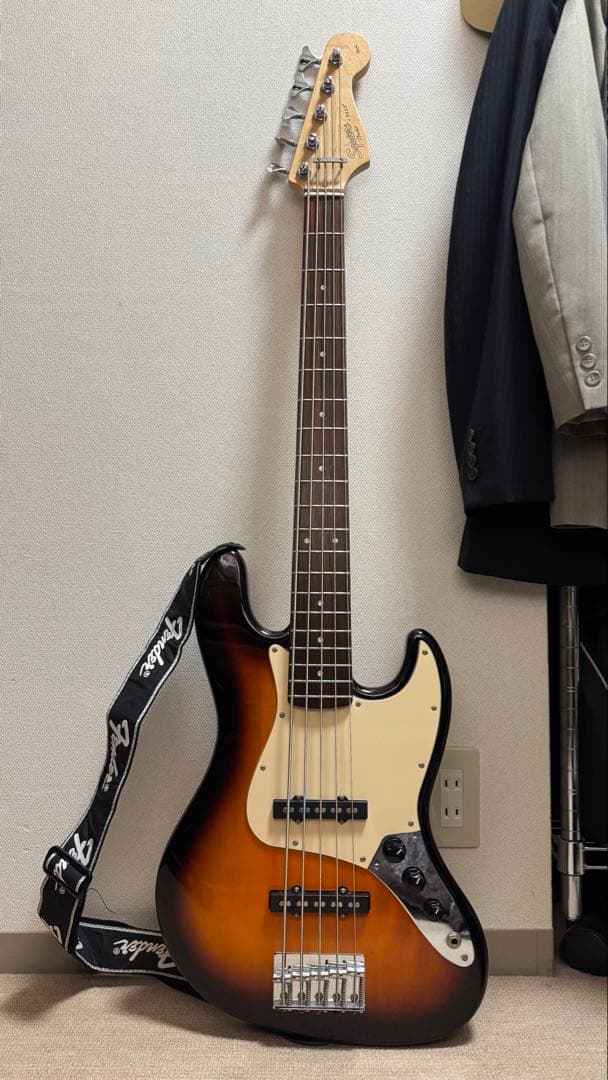 5連ペグ】【アルダー】Squier affinity Jazz Bass V - メルカリ
