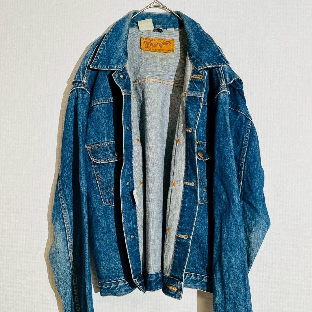 【ラングラー】デニムジャケット 11MJ 日本製 Gジャン ヴィンテージ 90s