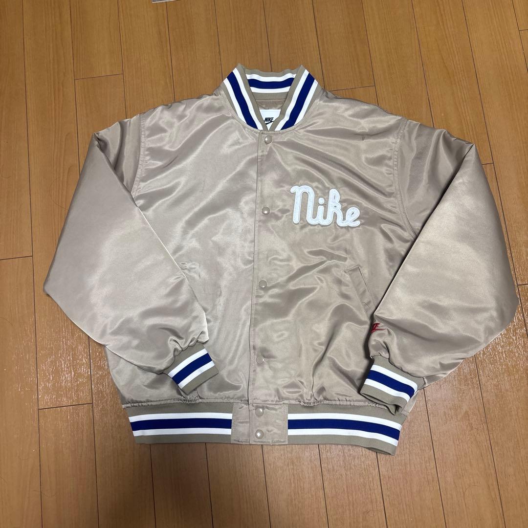 NIKE Dugout Satin Jacket ダグアウト スタジャン XXL - メルカリ