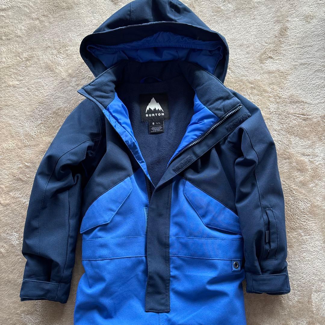 BURTON子ども用 スノーボードウェア 青色