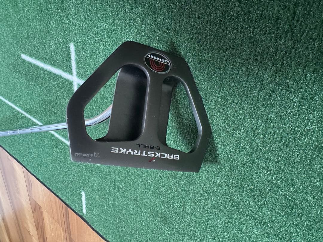 オデッセイ バックストライク 2ボール パター 34インチ 良品