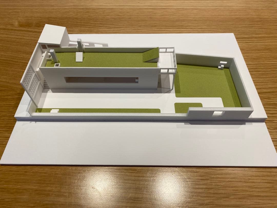 模型 ル・コルビュジエ 母の家 小さな家 1/100 コルビジェ 小さな家1