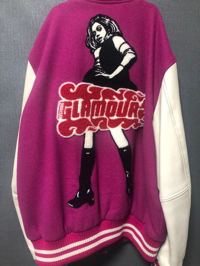 HYSTERIC GLAMOUR スタジャン L パープル