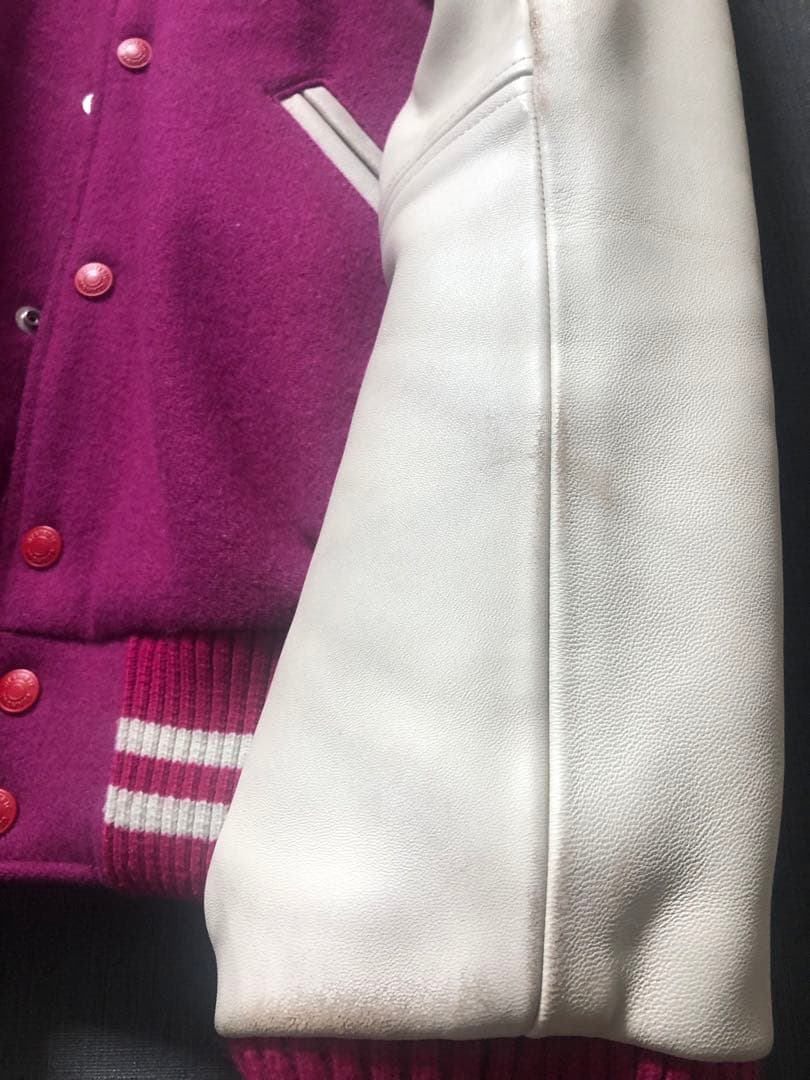 HYSTERIC GLAMOUR スタジャン L パープル