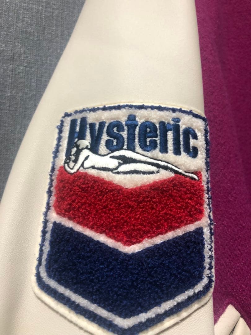 HYSTERIC GLAMOUR スタジャン L パープル