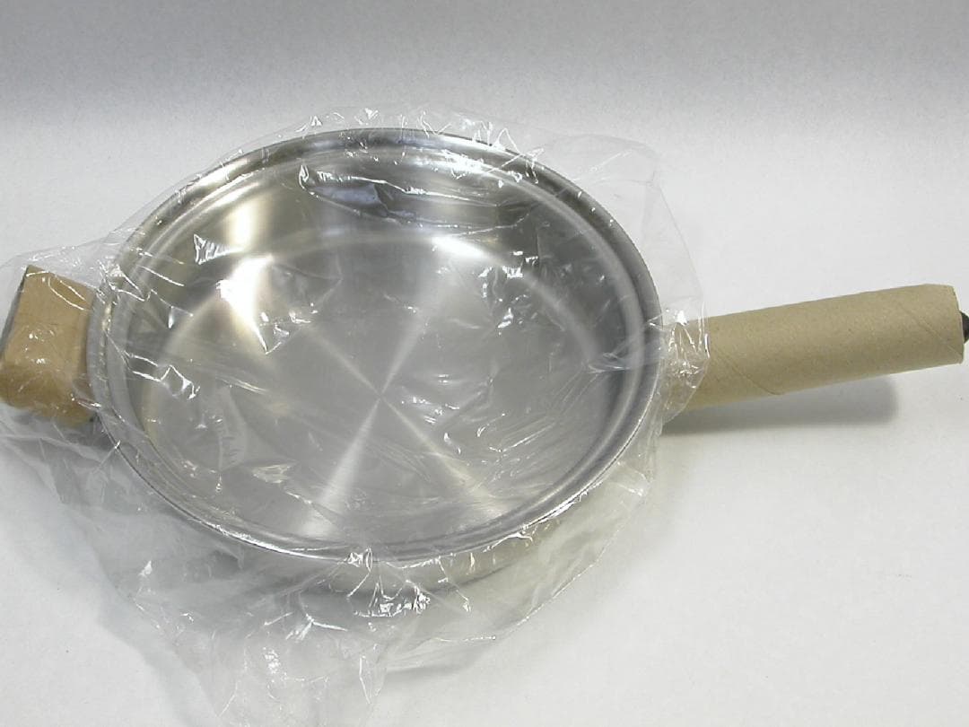 アムウェイ 大フライパン 未使用品 料理本とスクラブバッズ1個付き IH対応品