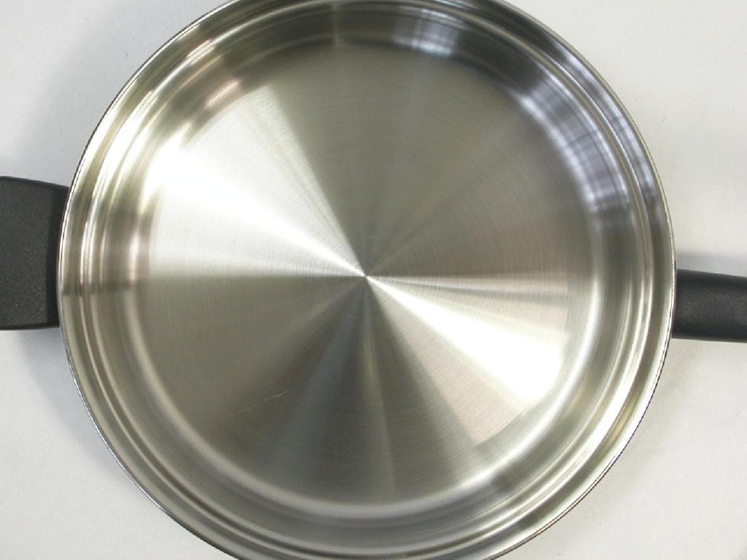 アムウェイ 大フライパン 未使用品 料理本とスクラブバッズ1個付き IH対応品