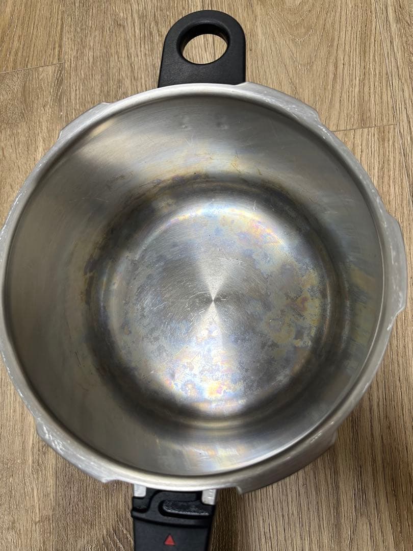 アサヒ軽金属 圧力鍋 日本製 4.0L 活力鍋 オモリなし