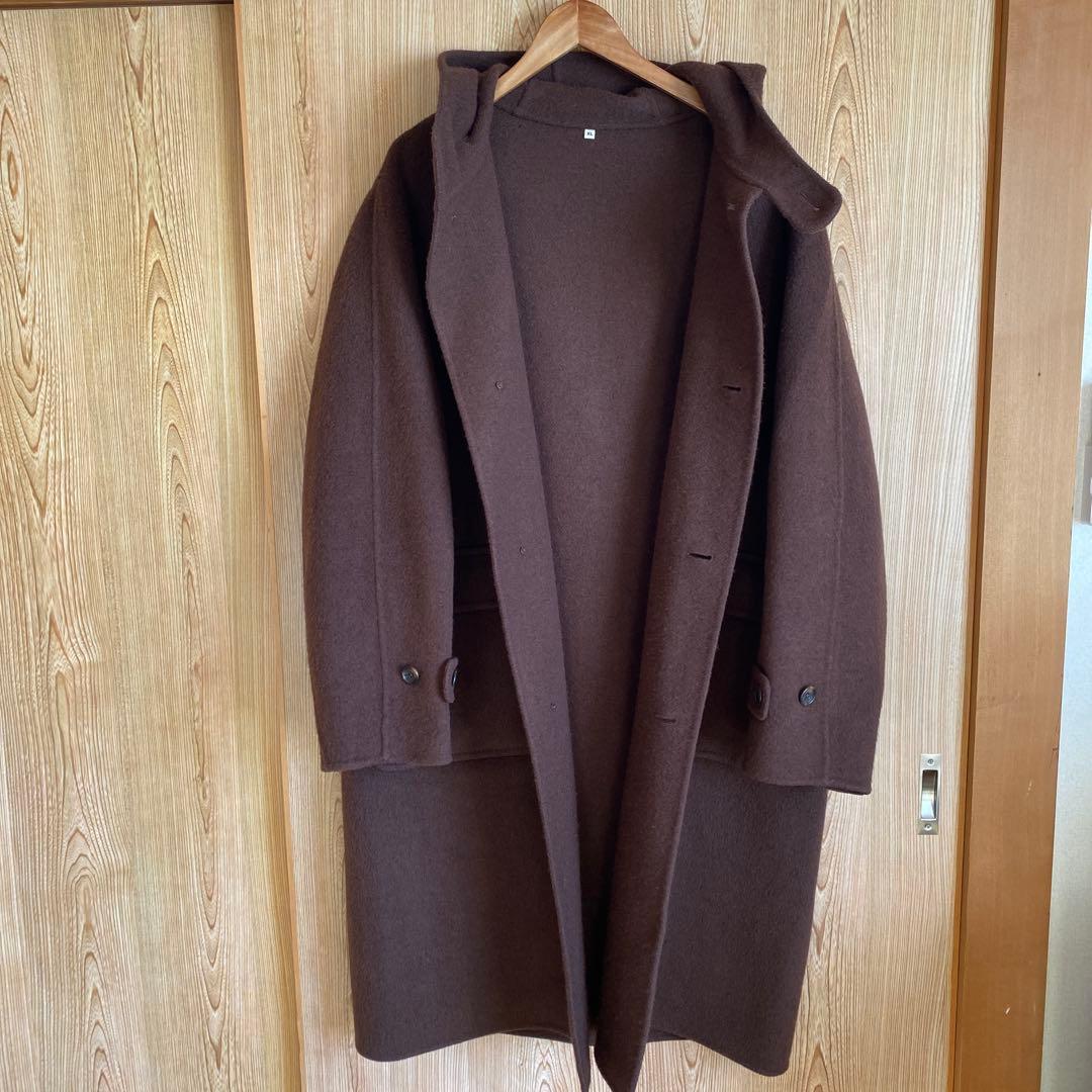 MUJI LABO カシミヤ混ダッフルコート
