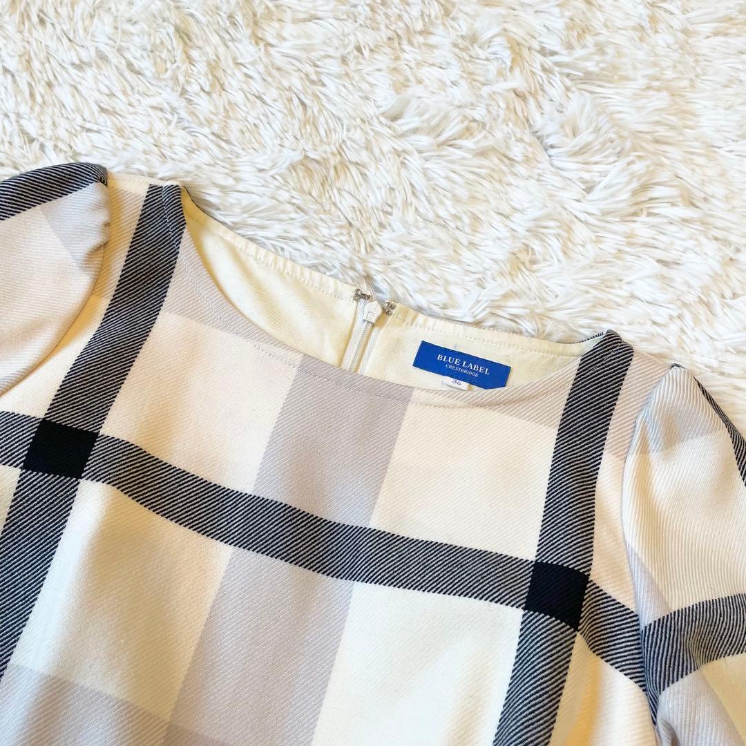 極美品✨BLUE LABEL CRESTBRIDGE ワンピース ベルト 36