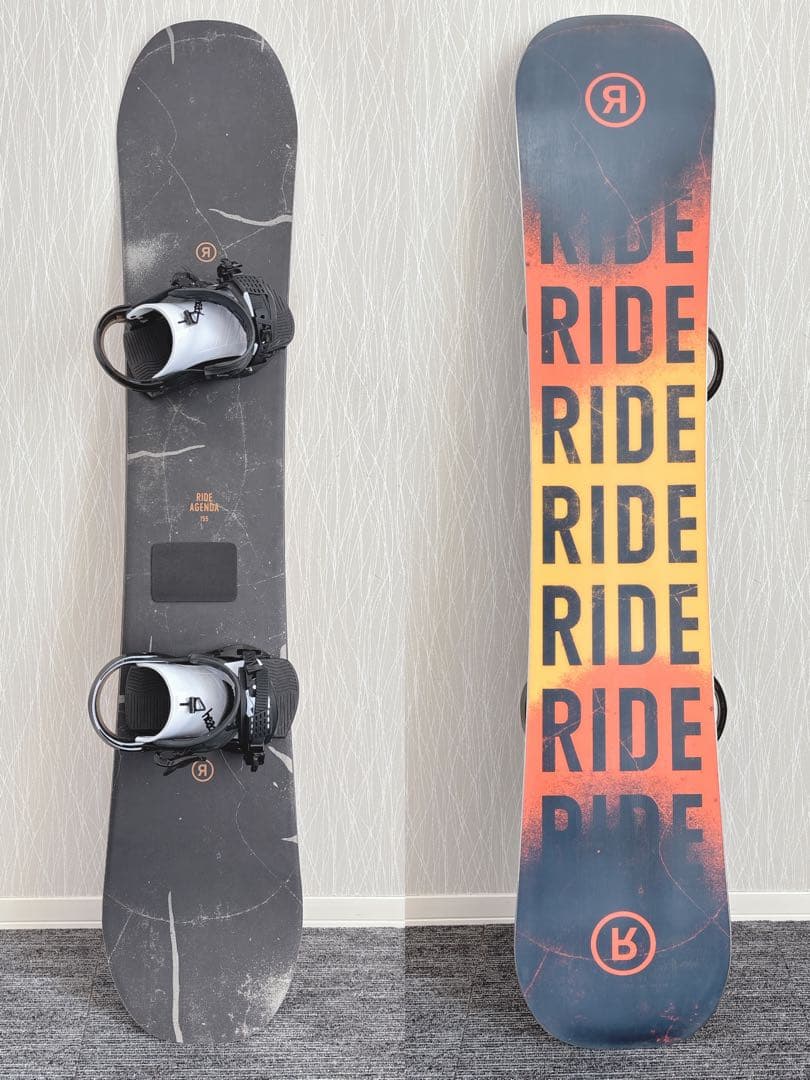 15美品❗️超豪華❗️RIDE/HEAD メンズスノーボードセット★スノボ155cm