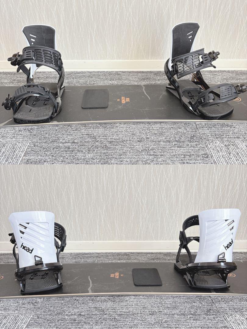 15美品❗️超豪華❗️RIDE/HEAD メンズスノーボードセット★スノボ155cm