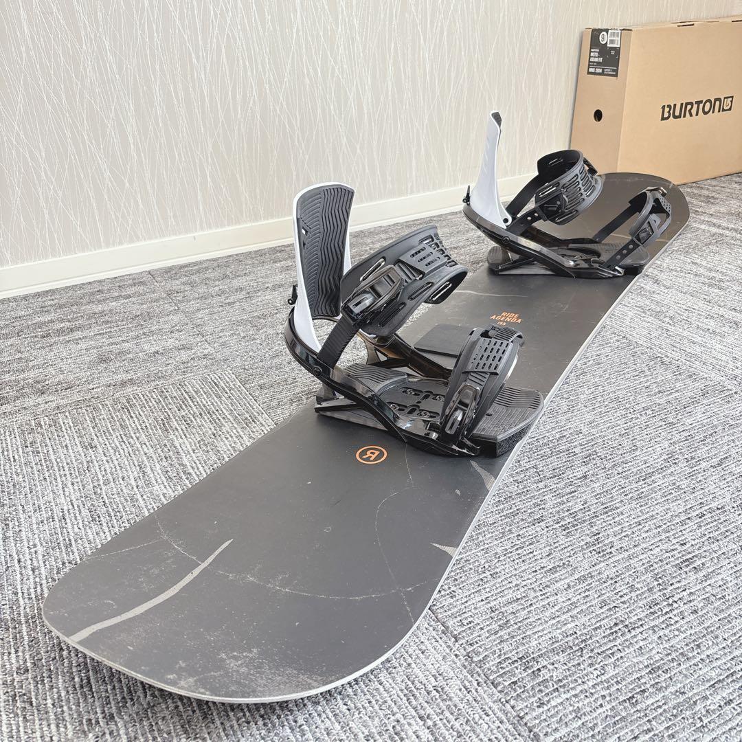 15美品❗️超豪華❗️RIDE/HEAD メンズスノーボードセット★スノボ155cm