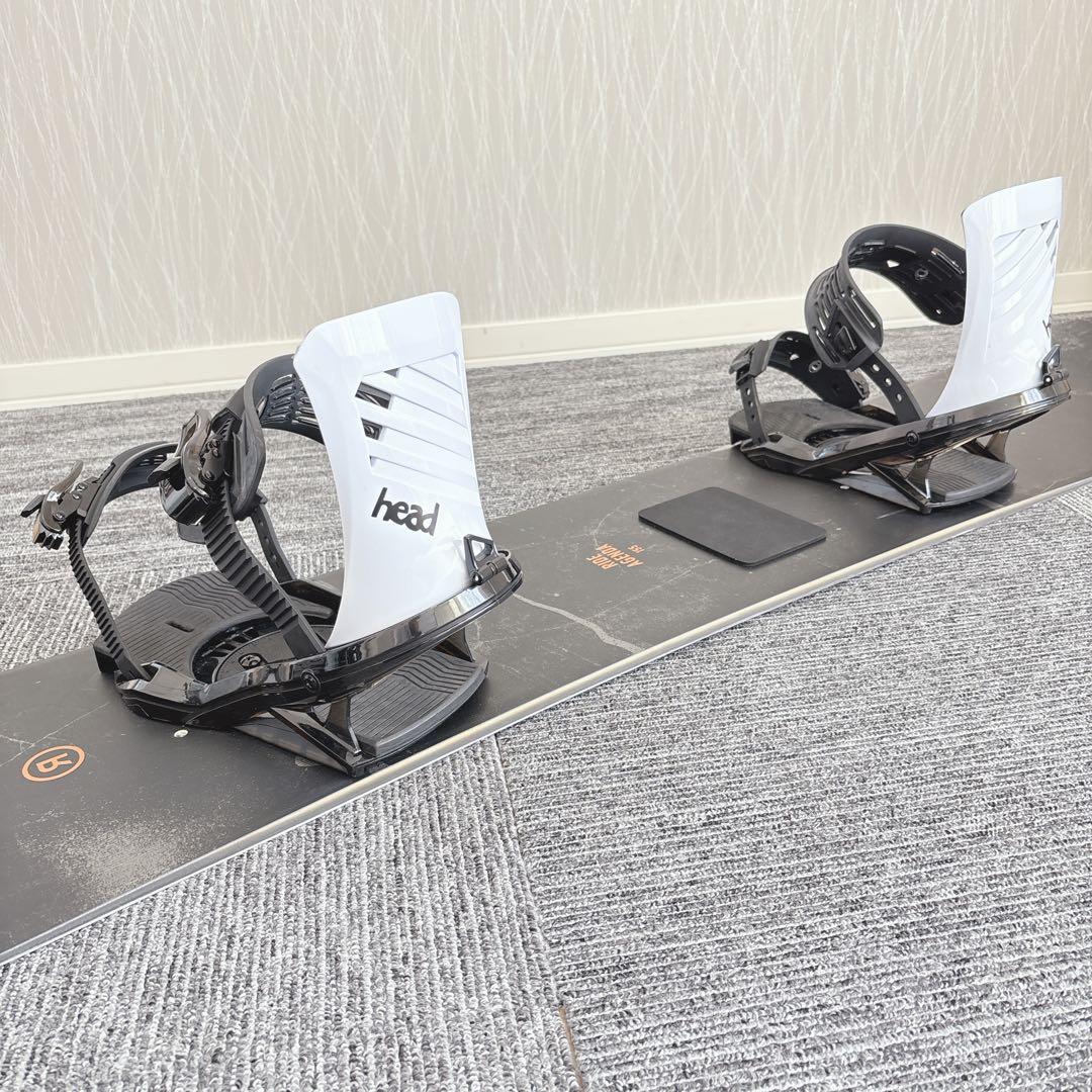 15美品❗️超豪華❗️RIDE/HEAD メンズスノーボードセット★スノボ155cm