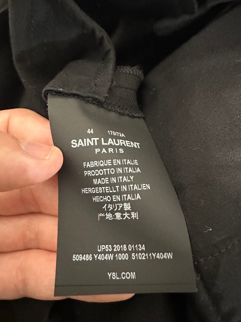 【美品】サンローランパリ 15AW スラックス 347341 エディスリマン期