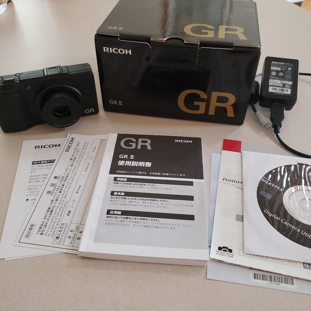 J*！様 【ジャンク品】RICOH GR II コンパクトデジタルカメラ リコー
