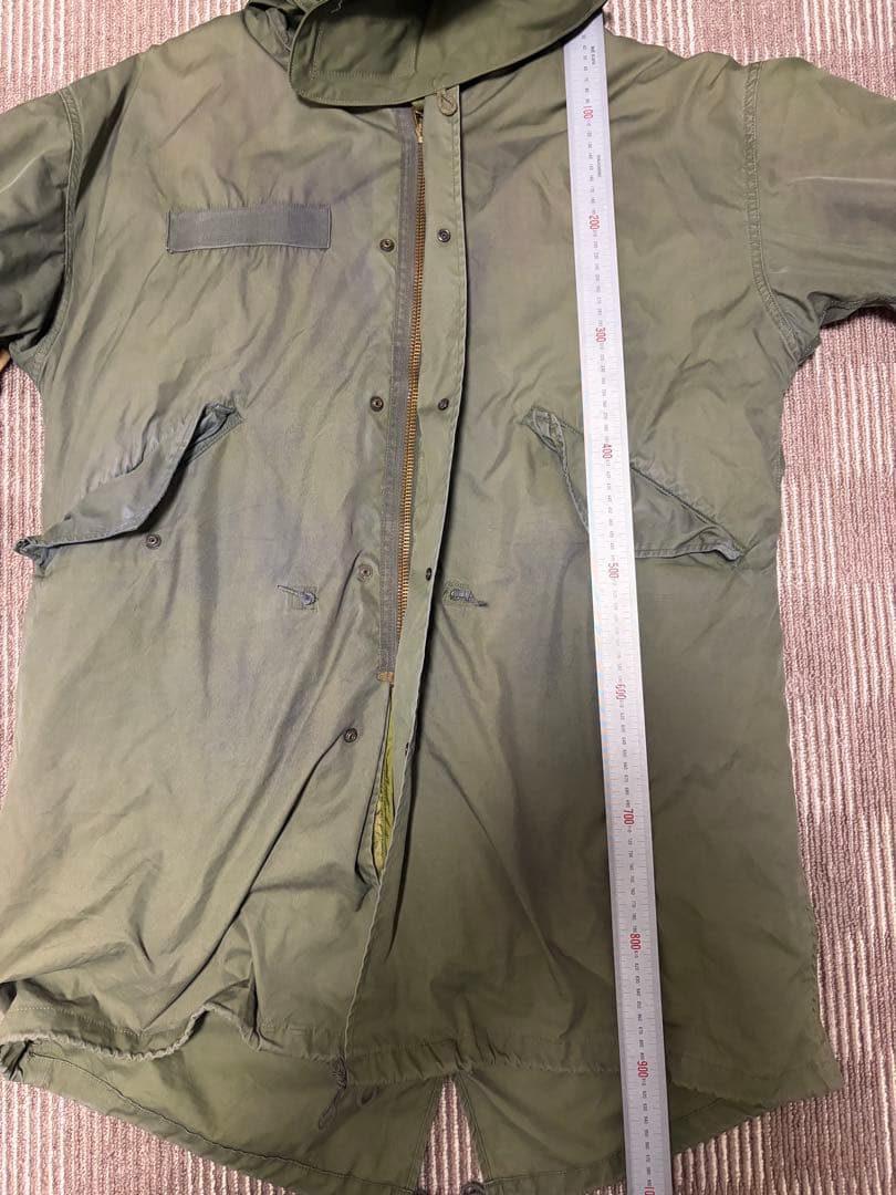 アメリカ軍実物放出品M-65フィッシュテールパーカーモッズコート フルセット