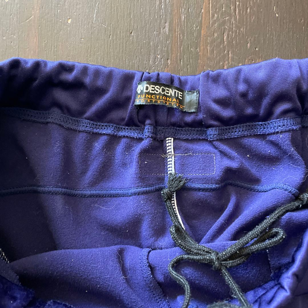 DESCENTE 紫 パープル　ジャージ上下　古着