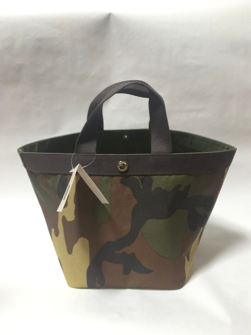 エルベシャプリエ 707c ノワール舟形 トートバッグ M迷彩柄 - メルカリ