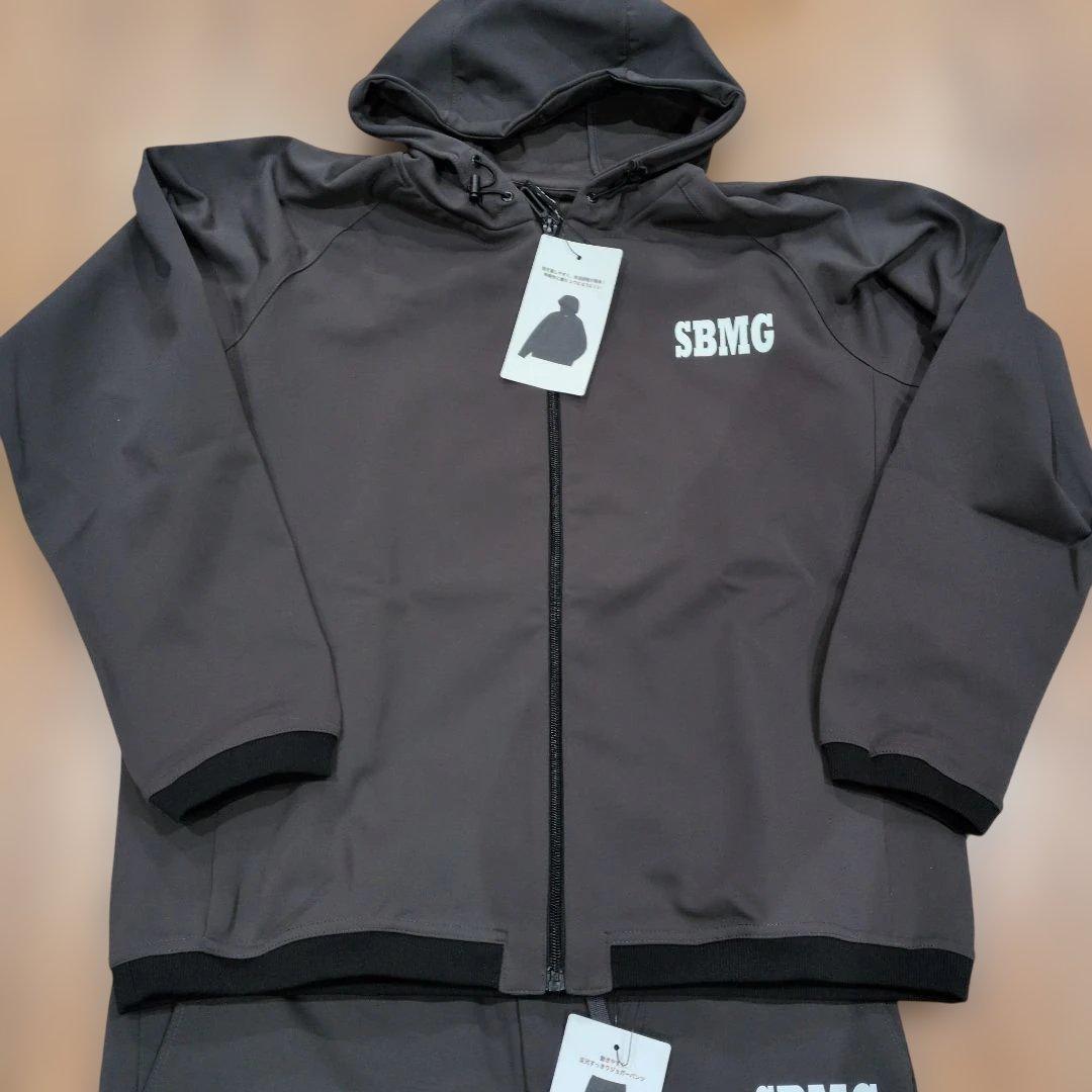 【SBMG】ドリブンスウェット　セットアップ　ジョガーパンツ　L　チャコール