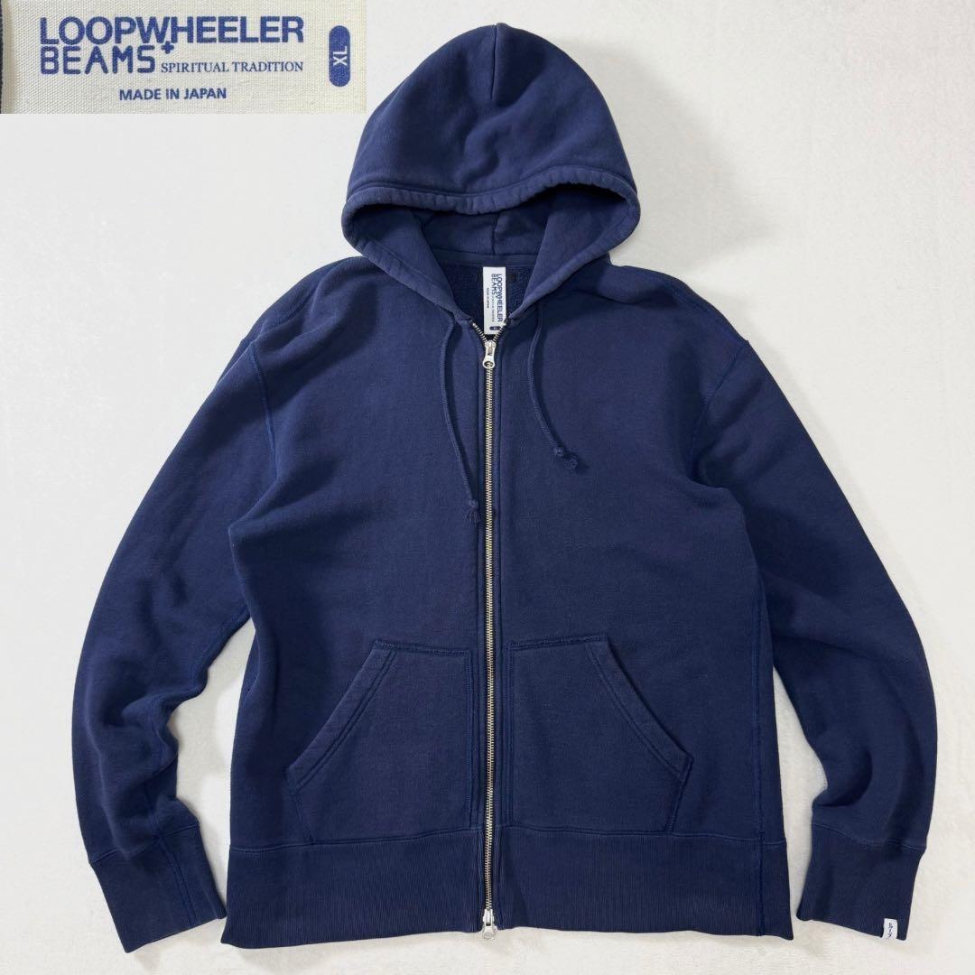 コ*ド様 ループウィラー ビームス別注 スリムジップパーカー XL
