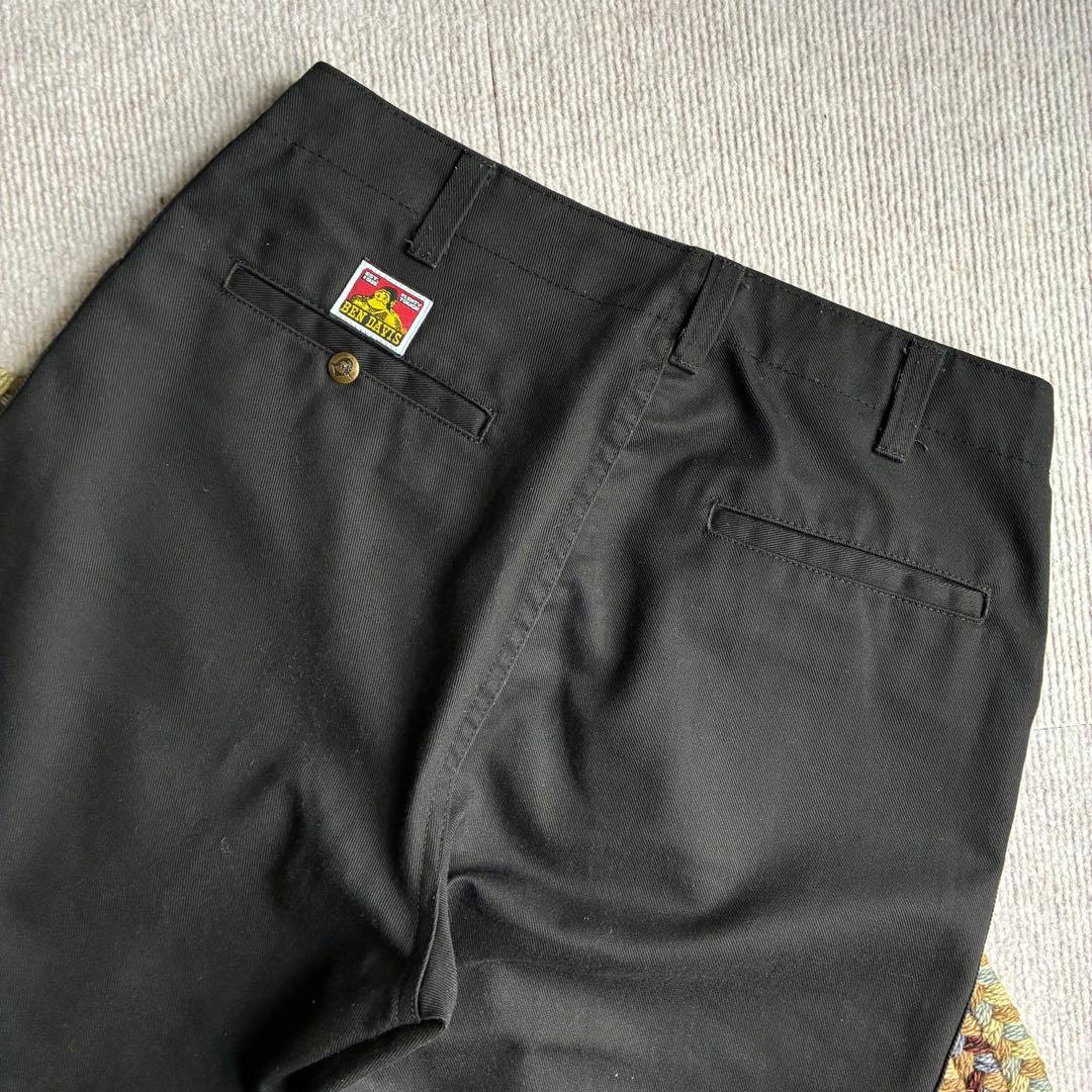 90sビンテージベンデイビス フリスコジーンズワークパンツUSA黒ブラックベンズ