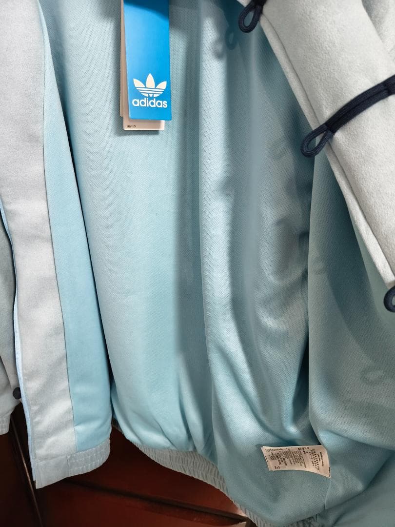 adidasアディダス 中国限定 巳年トラックジャケット ライトブルー XL