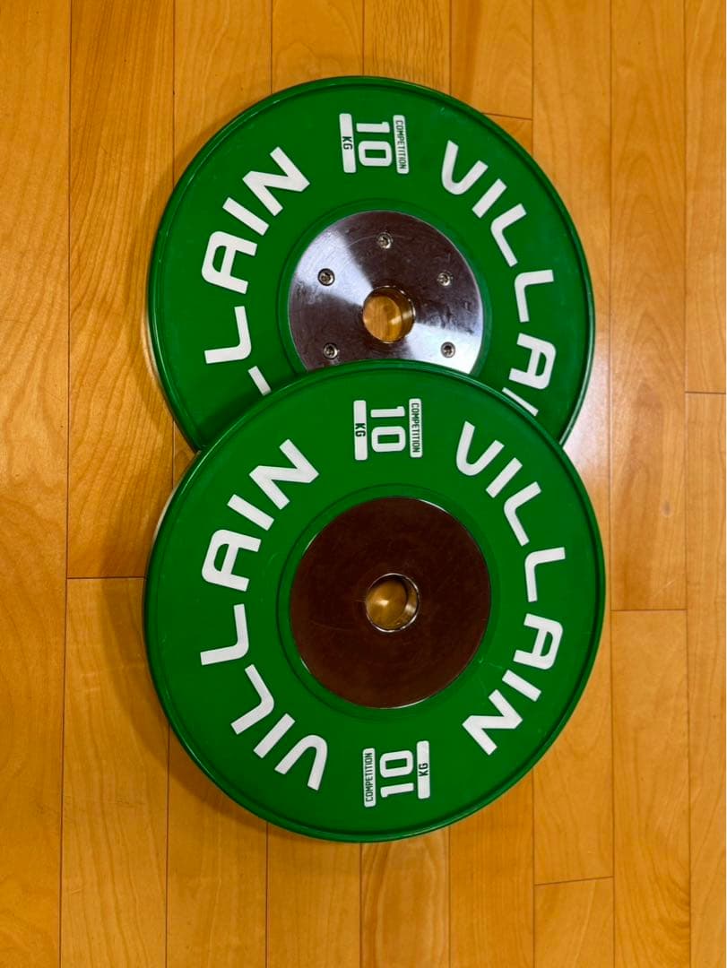 VILLAIN 10kg ウエイトプレート 2枚セット オンライン ショッ