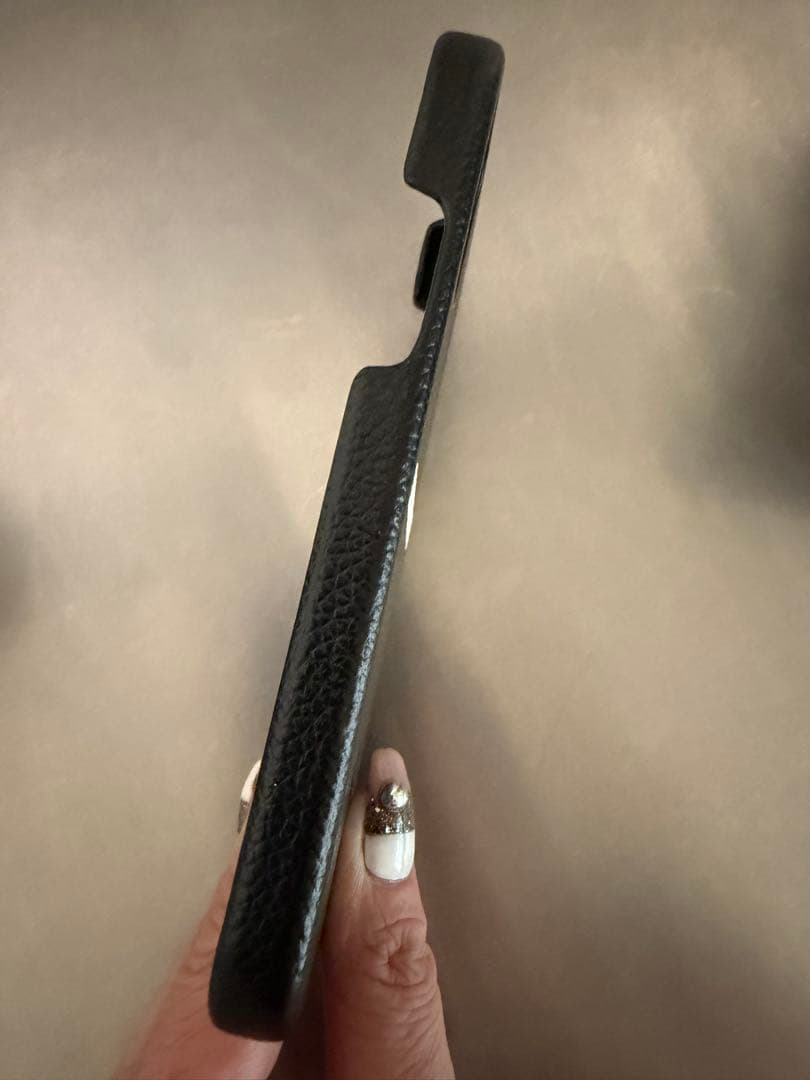 BALENCIAGA ブラック iPhone12 ケース