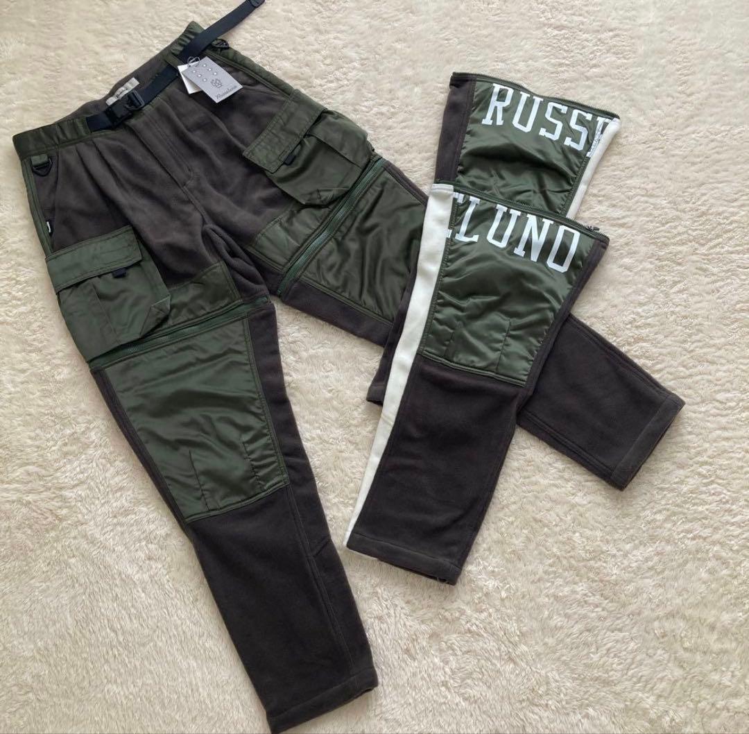 RUSSELUNO ラッセルノ 裏起毛ストレッチパンツゴルフウェア3Wayタイプ