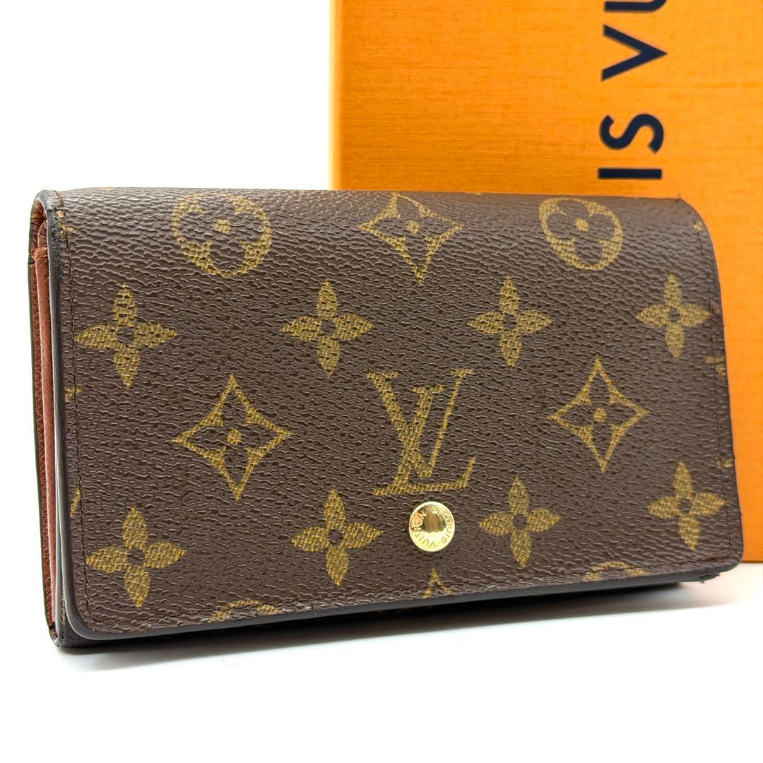 美品】ルイヴィトン モノグラム ポルトモネ ビエ トレゾール L字 財布