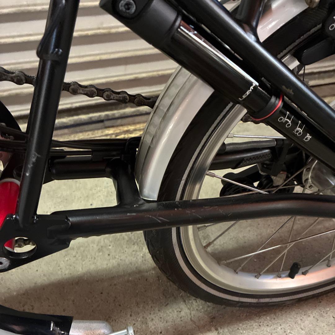 送料込み　ブロンプトン　C LINE M6R 2022 折りたたみ自転車
