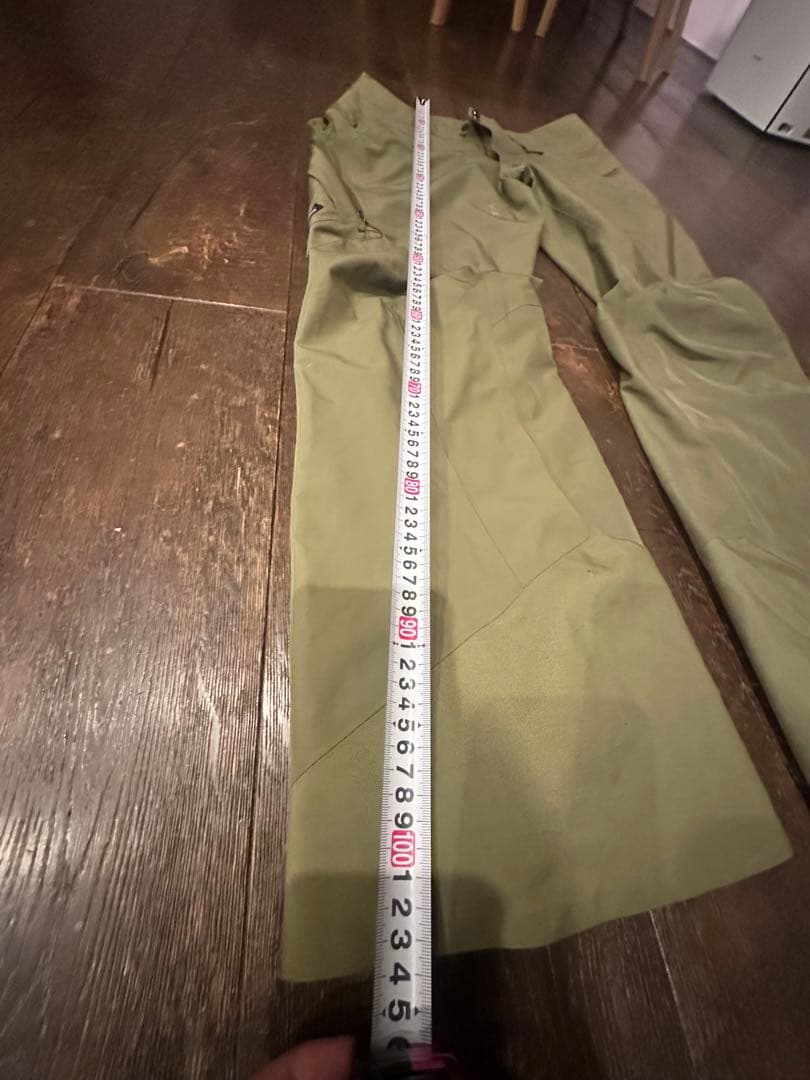 patagonia スノーボードパンツ S オリーブグリーン