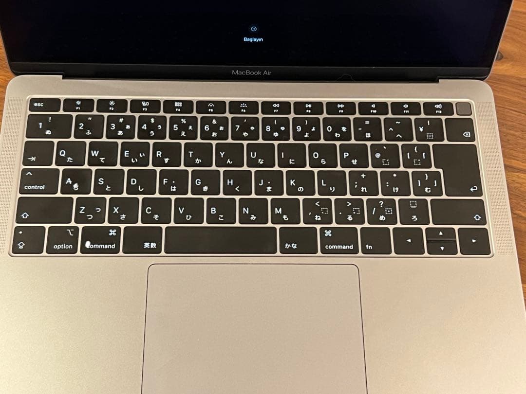 【2018 Retina】MacBook Air 13インチ 日本語配列