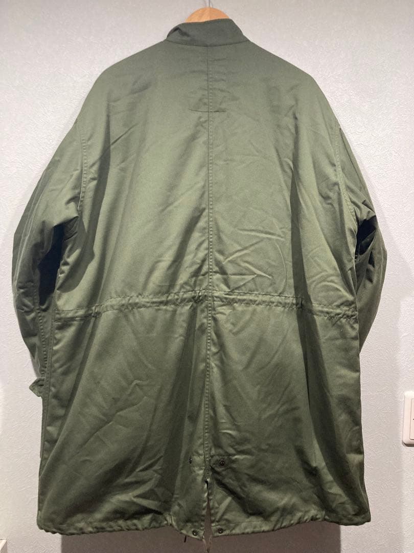 adam et rope m65 フィッシュテイル コート カーキ ライナー付き