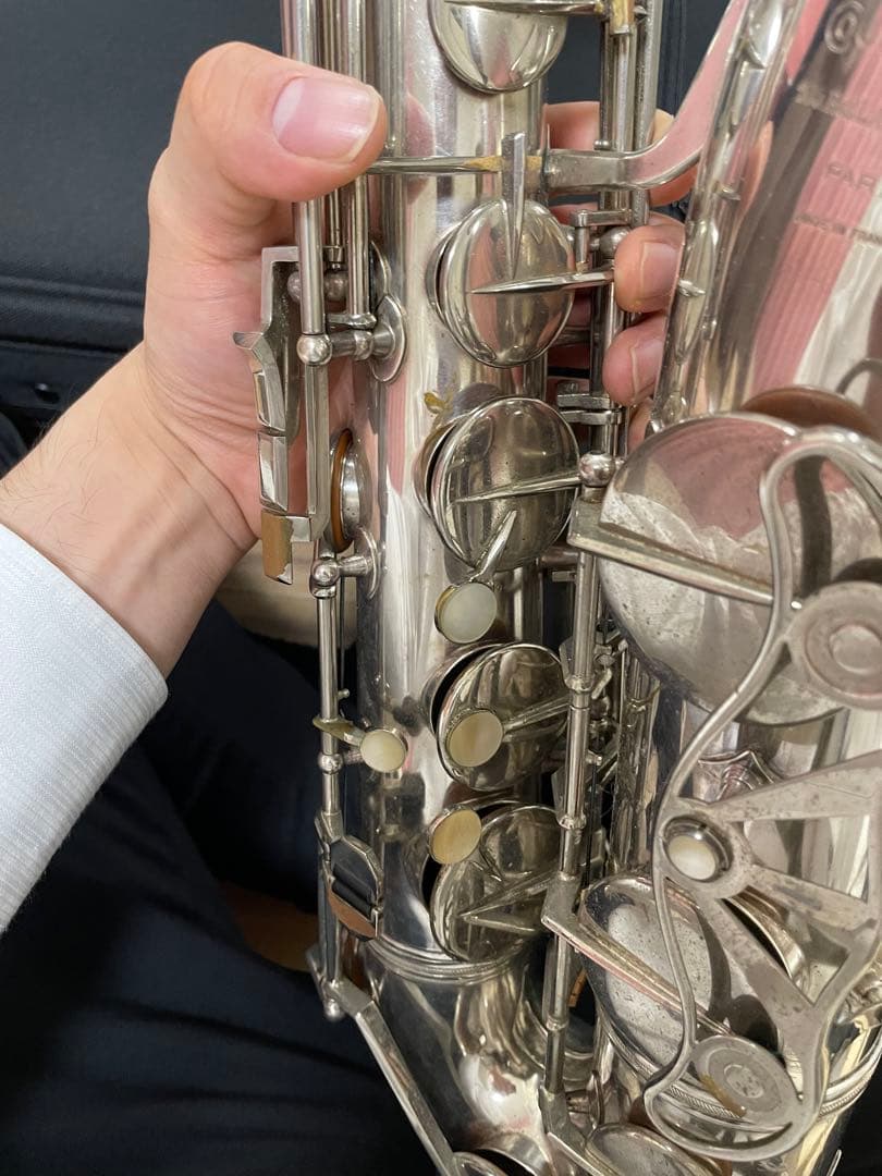 新春セール！【OH済み美品】ケノン　テナーサックス　銀メッキ　マウスピース付き