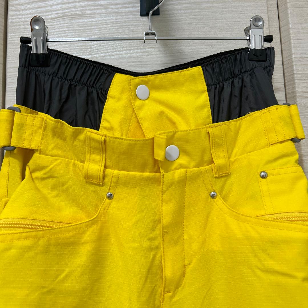 ロキシー　スノボウェア　スノーボードウェア　スキーウェア　M ボタニカル　黄色