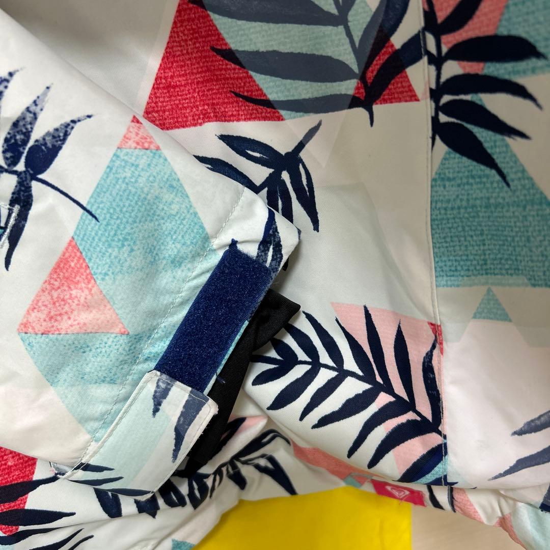 ロキシー　スノボウェア　スノーボードウェア　スキーウェア　M ボタニカル　黄色